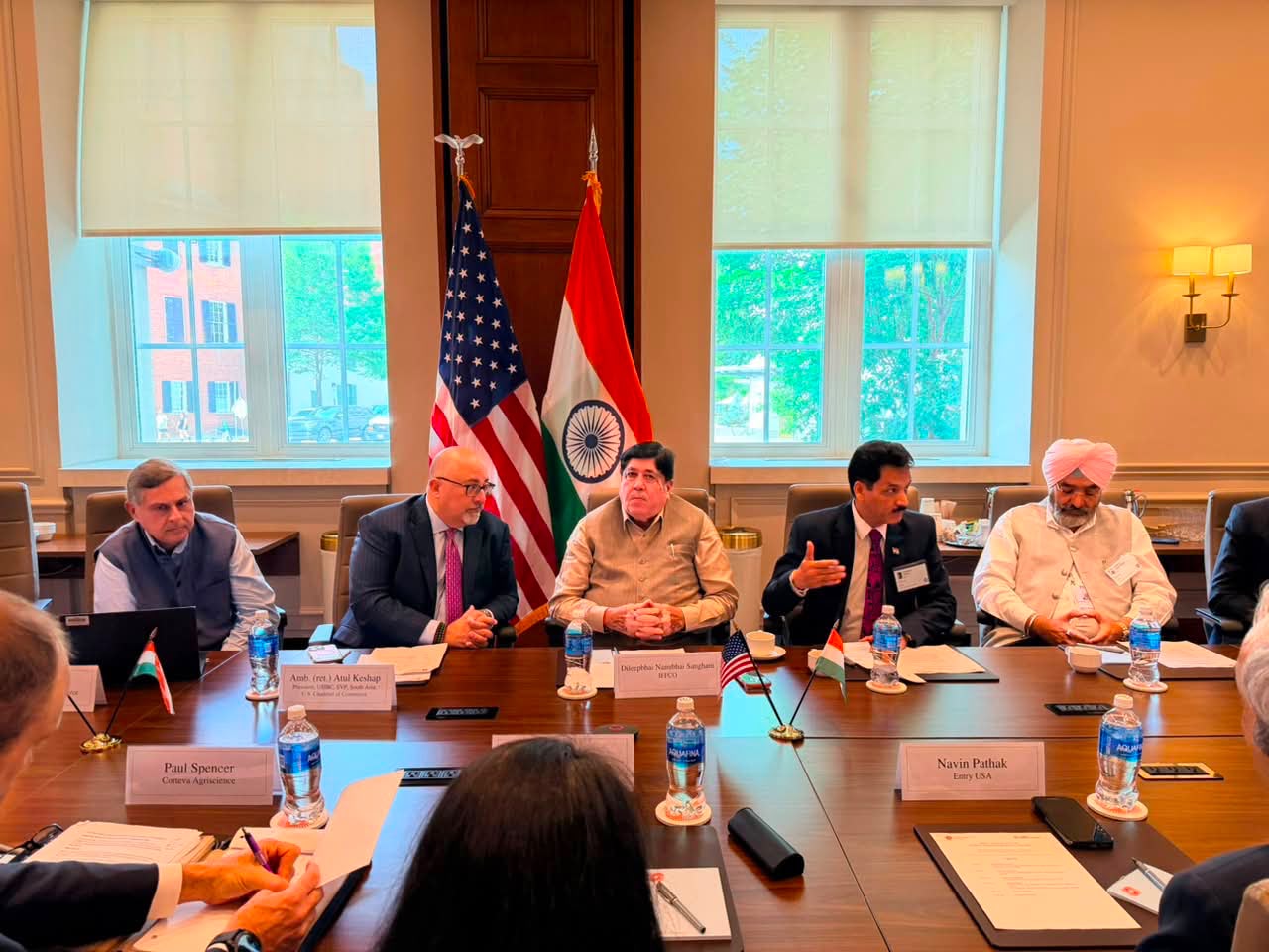 Premier World | India–U.S. Agricultural Cooperation Gains New Momentum Through Key Dialogue Led by IFFCO Chairman Dileep Sanghani