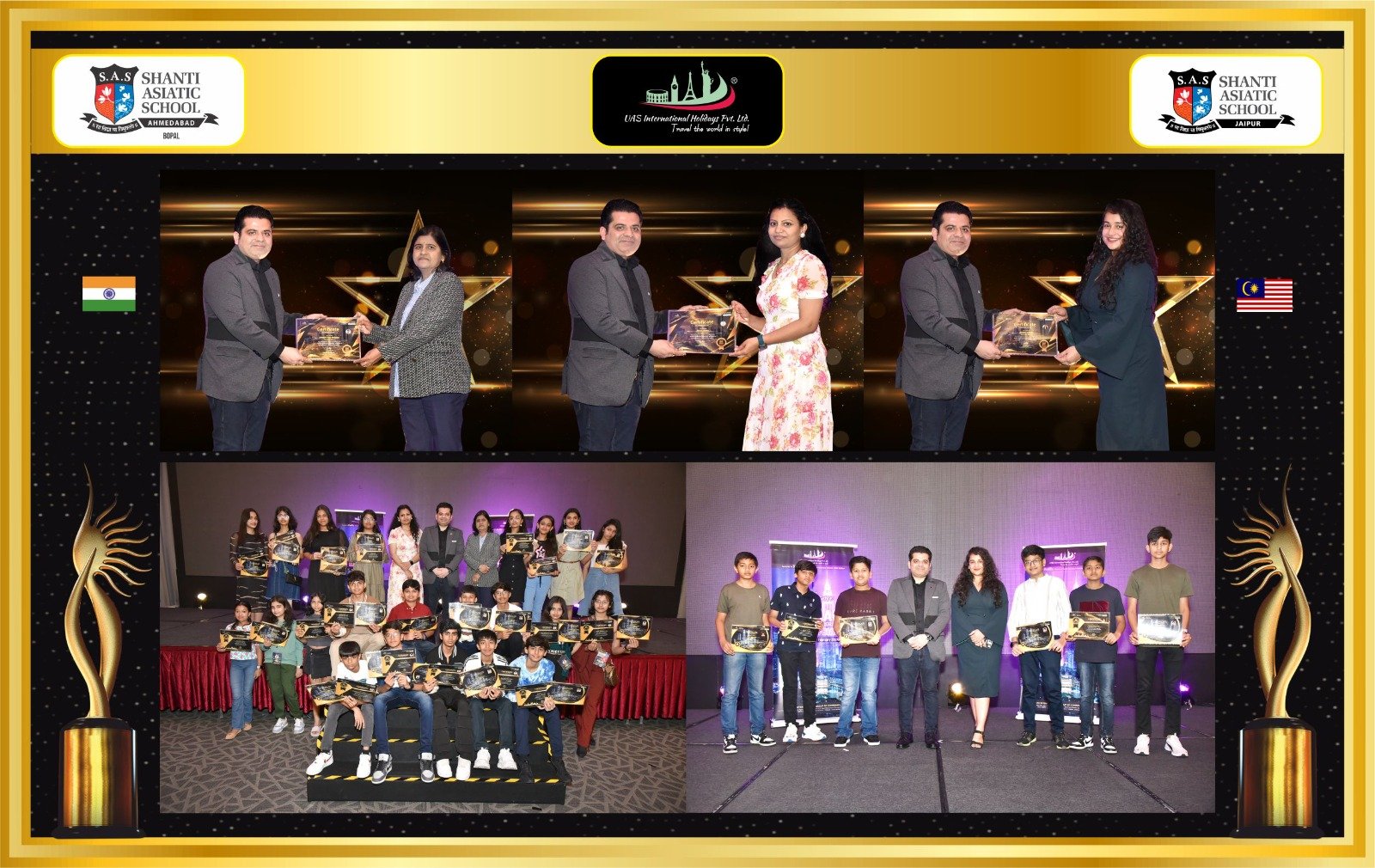 Premier World | Ishan Taneja, Visionary MD and CEO of UAS International, Honors Achievements of Shanti Asiatic School in Malaysia Global Immersion Program