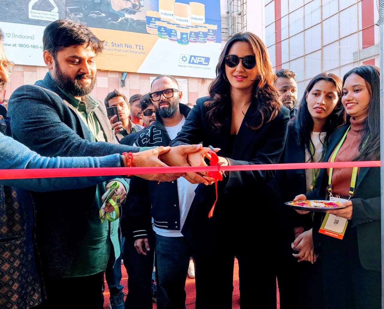 Premier World | Companies like EINS TECHNIK are revolutionizing the construction industry in India - Nikita Dutta, Actress